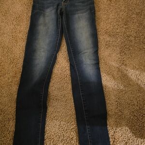 Dark Wash Skinny Jeans Size 1